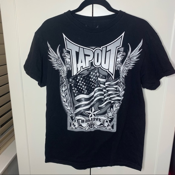 Tapout Other - Men’s Tapout Believe Flag Graphic T-Shirt
